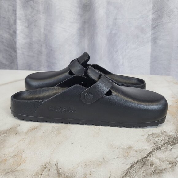 Birkenstock Boston EVA Clog Sandals Black Women's Size 39 - Picture 12 of 15